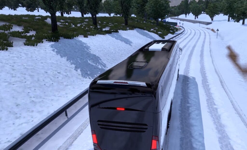 adding snow in ets 2 game